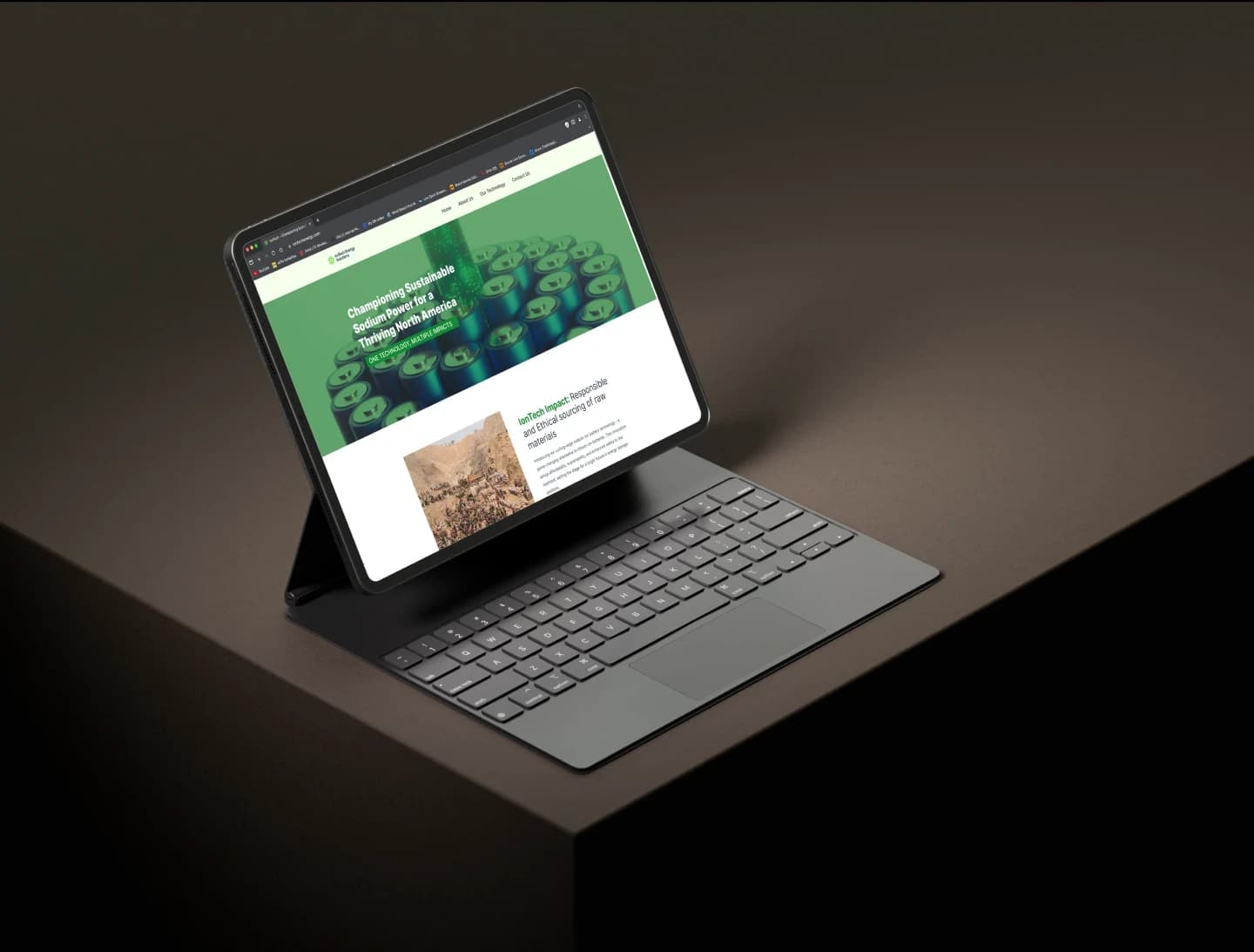 Seenergy Solutions Mockups